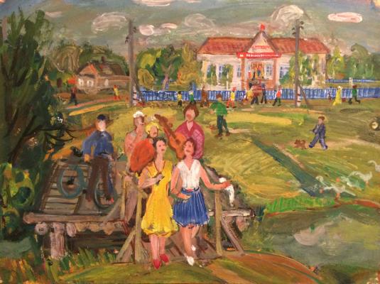 Кузнецов Юрий Михайлович "Воскресный день." Кузнецов Юрий Михайлович "Воскресный день."