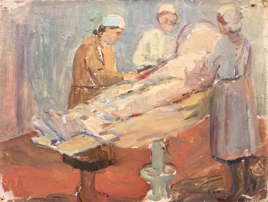 Гиппиус Наталия Александровна. Операция. Эскиз Гиппиус Наталия Александровна. Операция. Эскиз