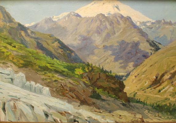 Аришин Владимир Михайлович. Эльбрус. Аришин Владимир Михайлович. Эльбрус.
