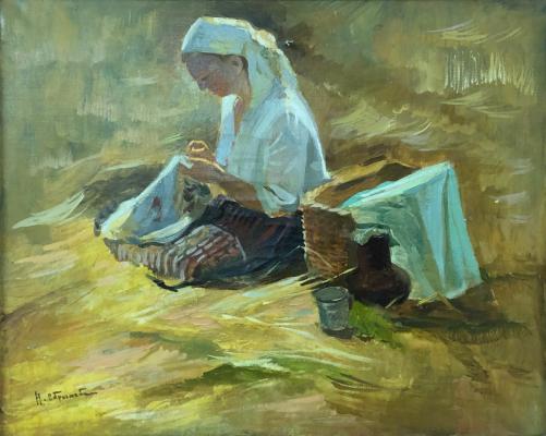 Обрыньба Николай Ипполитович. Обед принесла Обрыньба Николай Ипполитович. Обед принесла
