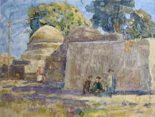 Саханов Александр Иванович. Средняя Азия