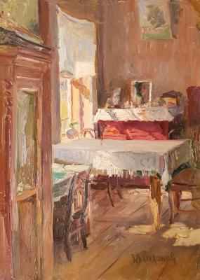 Саханов Александр Иванович. Интерьер комнаты Саханов Александр Иванович. Интерьер комнаты