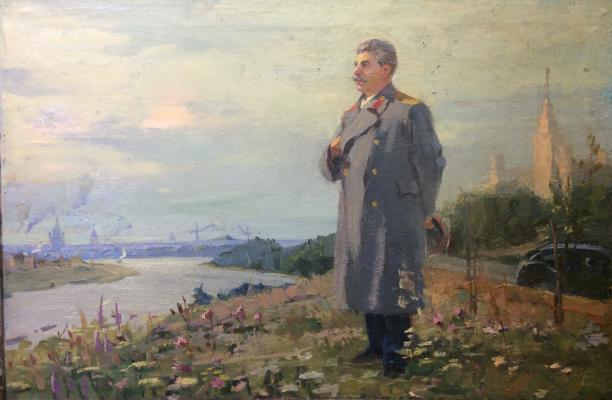 Саханов Александр Иванович. Сталин