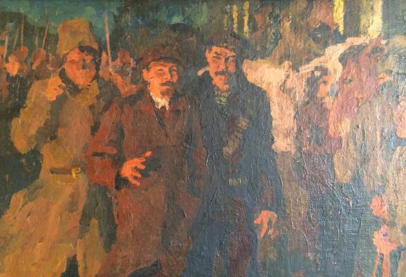 Федосов Никита Петрович "Ленин в Октябре." Федосов Никита Петрович "Ленин в Октябре."