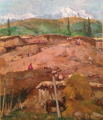 Скубко Сергей Михайлович. Памир. Кишлак Сангардак. Скубко Сергей Михайлович. Памир. Кишлак Сангардак.