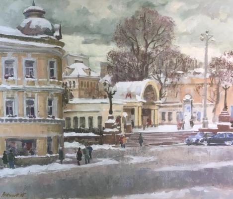 Изумрудов Валерий Сергеевич. Москва. Кропоткинская площадь Изумрудов Валерий Сергеевич. Москва. Кропоткинская площадь