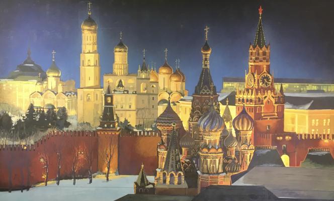 Неизвестный художник . Москва Неизвестный художник . Москва