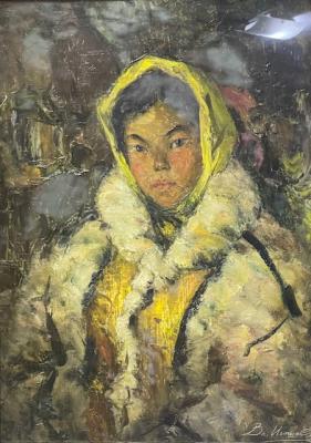Игошев Владимир Александрович. Девушка в жёлтом платке