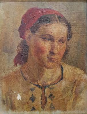 Ванециан Арам Врамшапу. Голова девушки Ванециан Арам Врамшапу. Голова девушки