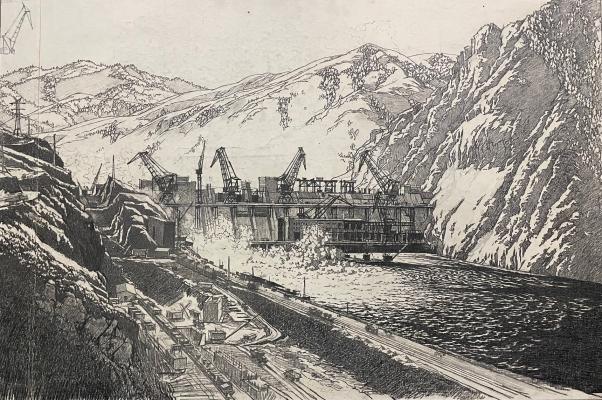 Ванеев Петр Иванович. Бухтарминская ГЭС Ванеев Петр Иванович. Бухтарминская ГЭС