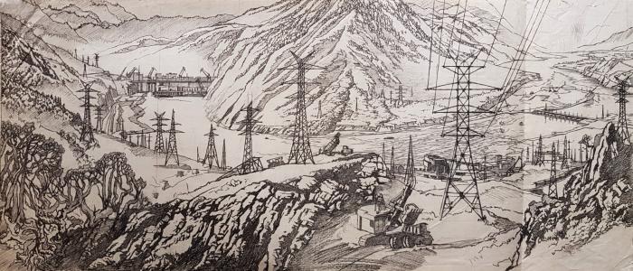 Ванеев Петр Иванович. Бухтарминская ГЭС на реке Иртыш Ванеев Петр Иванович. Бухтарминская ГЭС на реке Иртыш