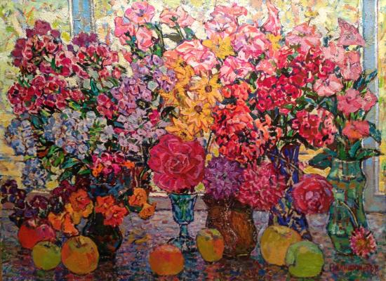 Валиахметов Амир Хуснулович. Флоксы и яблоки Валиахметов Амир Хуснулович. Флоксы и яблоки