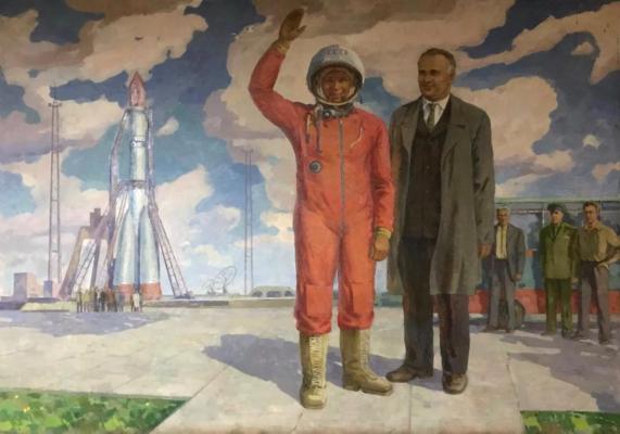 Вопилов Георгий Александрович. Гагарин и Королев Вопилов Георгий Александрович. Гагарин и Королев