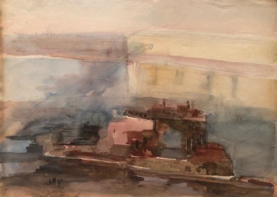 Белаковская Виктория Марковна. Утро на Неве Белаковская Виктория Марковна. Утро на Неве