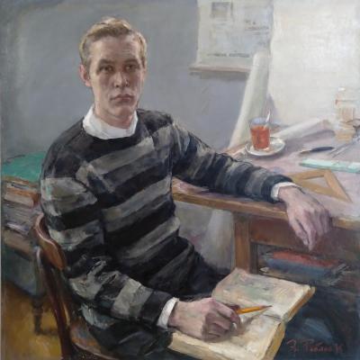 Ребане Эрих Иоганесович. Портрет инженера-строителя 