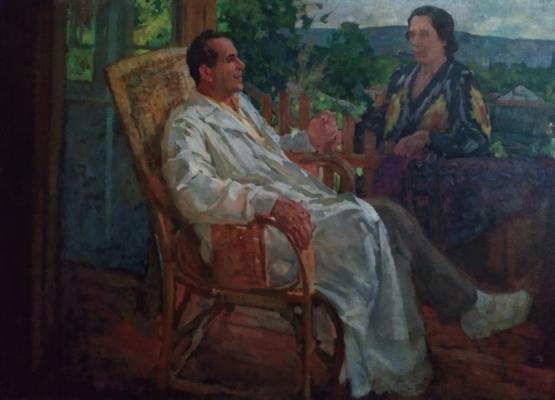 Дроздов И. Г.. На даче Дроздов И. Г.. На даче