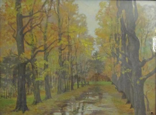 Рябовол Валерий Андреевич. Осенние аллеи Рябовол Валерий Андреевич. Осенние аллеи