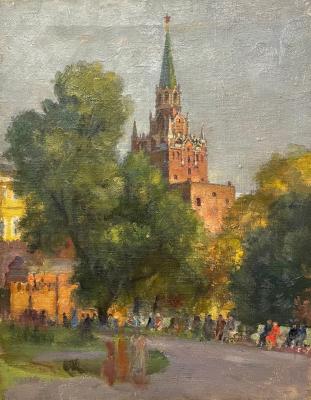 Шлепнёв Василий Степанович. В Александровском саду. Москва. Шлепнёв Василий Степанович. В Александровском саду. Москва.