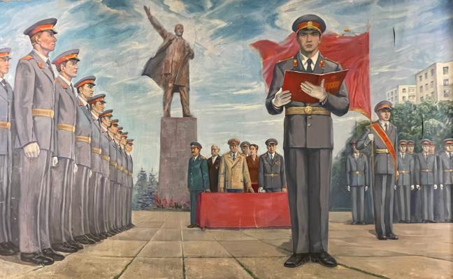 Круглов Григорий Михайлович. Присяга советских милиционеров