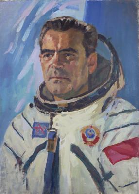 Бабаев Джимшуд Ибрагимович. Портрет космонавта Николаева Андрияна Григорьевича