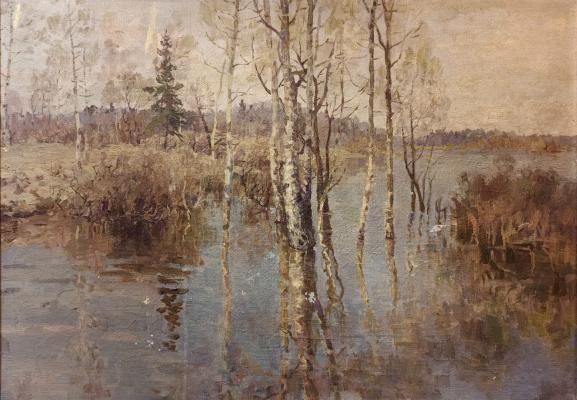 Мухо Николай Антонович. Весенний разлив