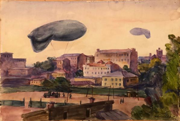 Кончаловский Михаил Петрович. Стратостаты Кончаловский Михаил Петрович. Стратостаты
