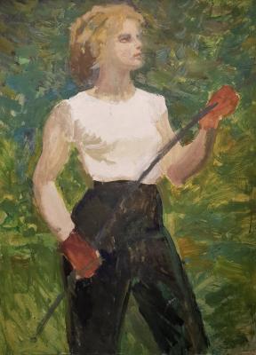 Зернова Екатерина Сергеевна. Девушка с луком Зернова Екатерина Сергеевна. Девушка с луком