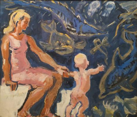 Зернова Екатерина Сергеевна. Мать с младенцем Зернова Екатерина Сергеевна. Мать с младенцем