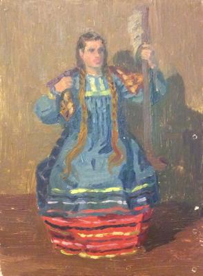 Зернова Екатерина Сергеевна. Эскиз к картине Зернова Екатерина Сергеевна. Эскиз к картине