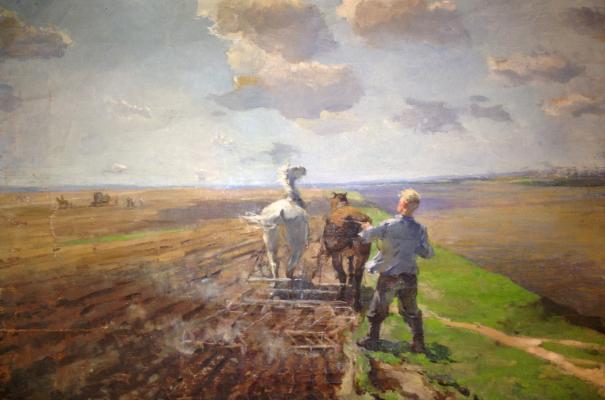 Юдина Татьяна Михайловна. На пашне Юдина Татьяна Михайловна. На пашне