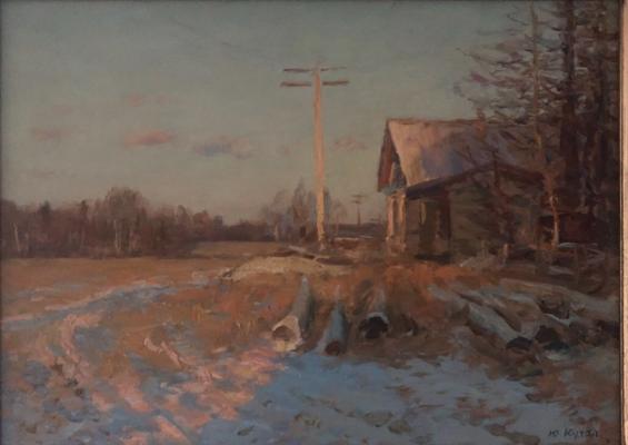 Кугач Юрий Петрович. Апрельский вечер Кугач Юрий Петрович. Апрельский вечер