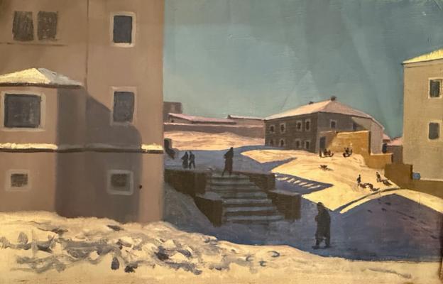 Котов Николай Георгиевич. Зима в городе