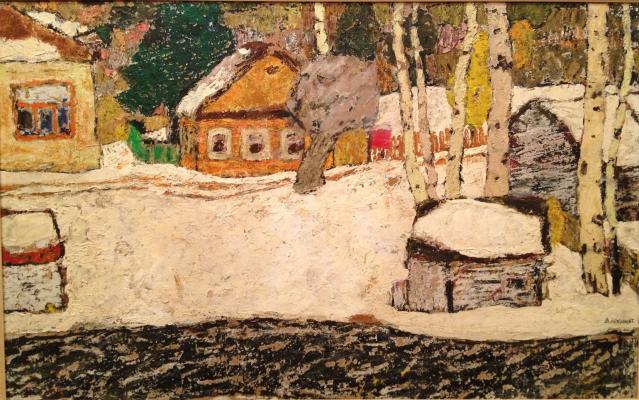 Юкин Владимир Яковлевич. Первый снег. Юкин Владимир Яковлевич. Первый снег.