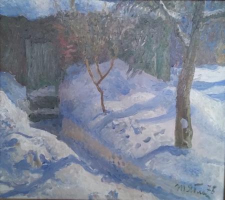 Яблонская Татьяна Ниловна. Зимнее солнце. Яблонская Татьяна Ниловна. Зимнее солнце.