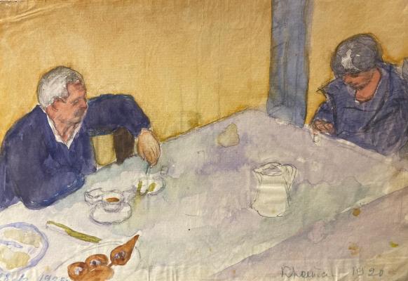 Костенко Константин Евтихиевич. Чаепитие Костенко Константин Евтихиевич. Чаепитие