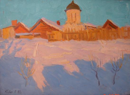 Кувин Анатолий Иванович "Зимний вечер." Кувин Анатолий Иванович "Зимний вечер."