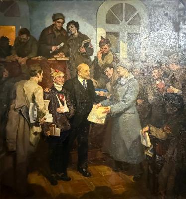  Неизвестный художник "Ленин"