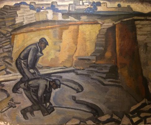 Оссовский Петр Павлович. Изборские плитоломы.