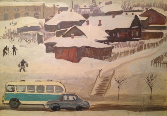 Жаренова Элеонора Александровна. Ярославль. Зима. Жаренова Элеонора Александровна. Ярославль. Зима.