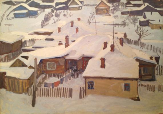 Жаренова Элеонора Александровна. Зима в Ярославле. Жаренова Элеонора Александровна. Зима в Ярославле.
