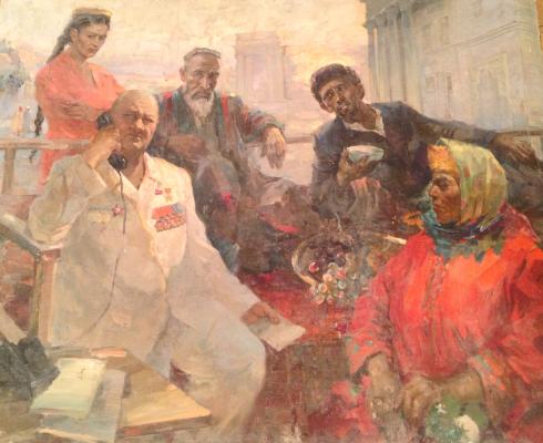 Резников Лев Ильич "Ветераны колхоза им. Сталина" Резников Лев Ильич "Ветераны колхоза им. Сталина"