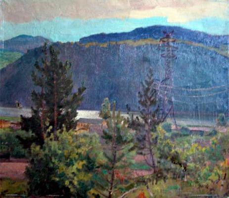 Каманин Сергей Михайлович. Высоковольтная линия Каманин Сергей Михайлович. Высоковольтная линия