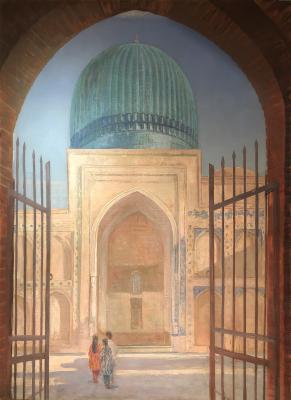 Витман Ирина Ивановна. Самарканд. Памятник архитектуры Витман Ирина Ивановна. Самарканд. Памятник архитектуры