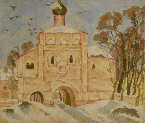 Курников Николай Федорович. Монастырь. Курников Николай Федорович. Монастырь.
