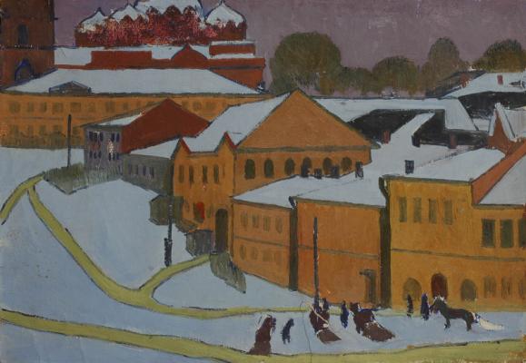 Курников Николай Федорович. Городская площадь. Курников Николай Федорович. Городская площадь.