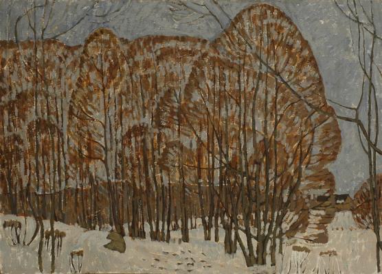 Курников Николай Федорович. Кружевной лес. Курников Николай Федорович. Кружевной лес.