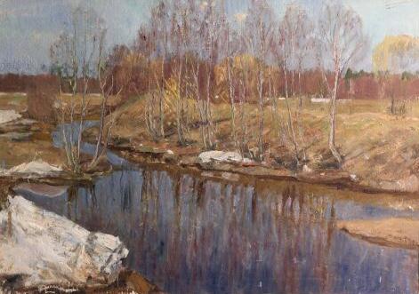 Татаринов Герман Алексеевич "Талая вода." Татаринов Герман Алексеевич "Талая вода."