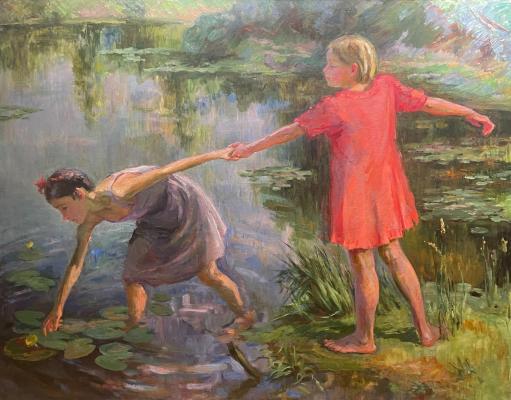 Яновская Ольга Дмитриевна. На пруду Яновская Ольга Дмитриевна. На пруду