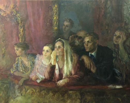 Яновская Ольга Дмитриевна. В театре Яновская Ольга Дмитриевна. В театре
