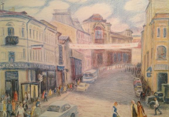 Дехтерёва Татьяна Александровна. Кузнецкий мост. Москва. Дехтерёва Татьяна Александровна. Кузнецкий мост. Москва.